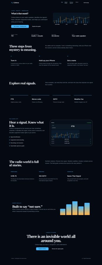 Signal Observatory full-page thumbnail